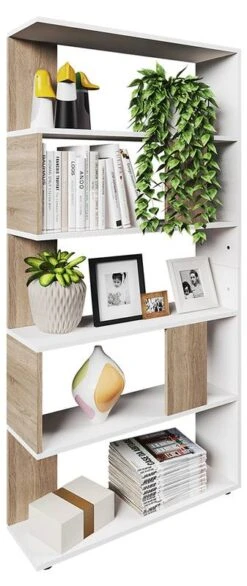 Etagère 80cm Sonoma/blanc -VIDAXL || BeCo || Emma Soldes 10c5a1a03d614d53b42b89168b8abcec.cropped 285 8 418 992.processed