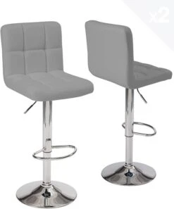 KAYELLES Chaise De Bar SIVAN (Lot De 2)