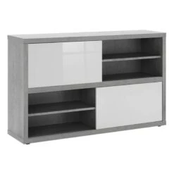 Bibliothèque 2portes Coulissantes GRANIT