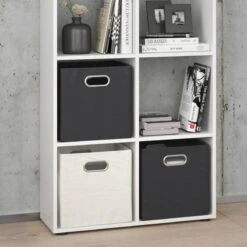 Etagère Scutum Blanc 8 Compartiments -VIDAXL || BeCo || Emma Soldes 14fb1f9603bf4735ab85ac9f7bd4c838
