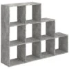 Étagère Escalier Béton 9 Compartiments