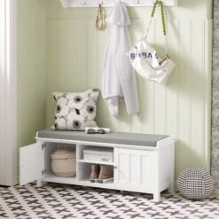 Banc à Chaussures FSR35-W -VIDAXL || BeCo || Emma Soldes 2508c53790cc44c685a7830996c360b0