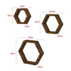 Set De 3 étagères Murales Stubbekøbing -VIDAXL || BeCo || Emma Soldes 296229756f334eb4890e96501407c96b