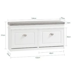 Banc De Rangement à Chaussures FSR64-HG 36 Banc De Rangement à Chaussures FSR64-HG -VIDAXL || BeCo || Emma Soldes 2a0fc19e75de4e06a50e44a04524cb04