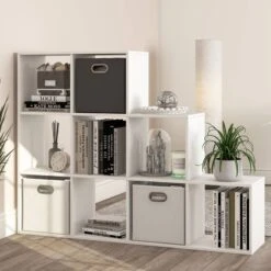 Étagère Escalier Béton 9 Compartiments -VIDAXL || BeCo || Emma Soldes 2cf6cbe3bf7e4e6c976833eab5401119