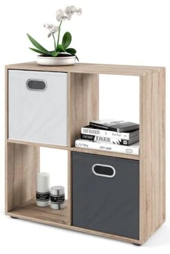 Etagère Tetra Sonoma 4 Compartiments -VIDAXL || BeCo || Emma Soldes 2dea85d3a46e4cf2b68646f669e333de.cropped 154 0 663 993.processed