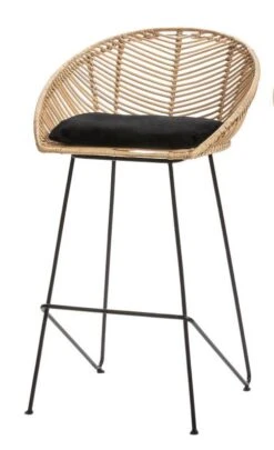 Lot De 2 Tabourets De Bar Naulu