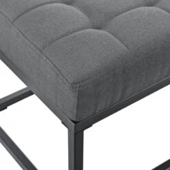 Pro-Tec Tabouret Rembourré Salta Gris -VIDAXL || BeCo || Emma Soldes 315c6b9191e54a0385cd67ccb5ac42fe