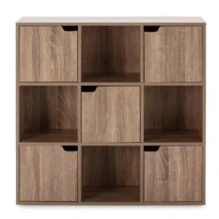 Étagère Martin 4 Rayons Et 5 Portes -VIDAXL || BeCo || Emma Soldes 346eb166047a4d92bb78b3c84b5e6fda