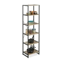 Etagère Sur Pieds Industrielle 6 Niveaux -VIDAXL || BeCo || Emma Soldes 34ea36060ccc4bed9f1860e3d6a63f71