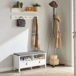 Banc à Chaussures FSR106-W 12 Banc à Chaussures FSR106-W -VIDAXL || BeCo || Emma Soldes 36f20673b73248d594c9836ffde0bf70