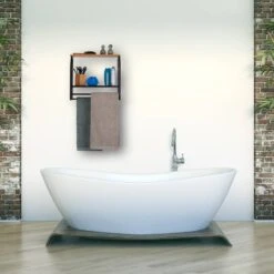 Étagère Murale Avec Porte-serviette Noir 14 Étagère Murale Avec Porte-serviette Noir -VIDAXL || BeCo || Emma Soldes 3aa90ef7347c47f388e55289b016cf22