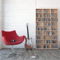 Étagère à CD Jukebox 178cm Blanc -VIDAXL || BeCo || Emma Soldes 3f970cae3fdb40a3b41bb9d6b6f68d72