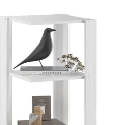 Étagère D'angle Amina Blanc -VIDAXL || BeCo || Emma Soldes 3ffd97fbc70e4b269864d5a1b34856a2