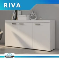 FURNIX Enfilade RIVAY 3F -VIDAXL || BeCo || Emma Soldes 4114795651b540f4a246a45d613d2241