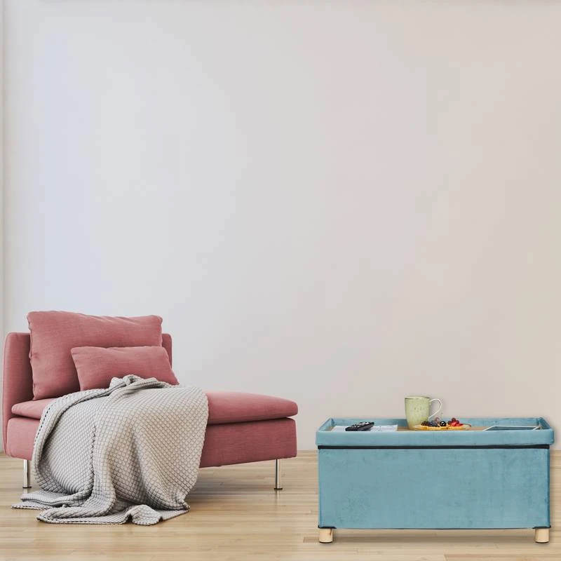 Banquette De Rangement En Velours 8 Banquette De Rangement En Velours – Image 6