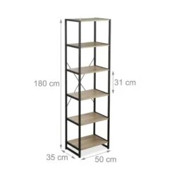 Etagère Sur Pieds Industrielle 6 Niveaux -VIDAXL || BeCo || Emma Soldes 41e1c1aabd1d45868e627bf8ad6e01af