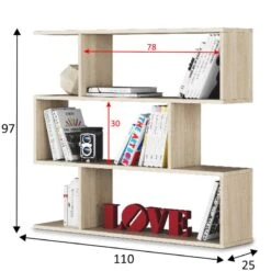 Étagère Bolonia 6 étagères -VIDAXL || BeCo || Emma Soldes 463fdc127e26419189559caca4177b2c