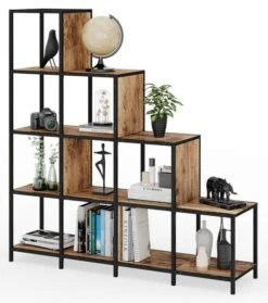 Étagère D'escalier Fyrk Grande -VIDAXL || BeCo || Emma Soldes 46471dcce0124eb7a71b22a39f964f23.cropped 122 59 804 908.processed