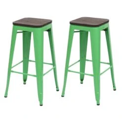 Tabouret De Bar HWC-A73 (lot De 2) -VIDAXL || BeCo || Emma Soldes 47270cc3d94646eca1a6b851ede330a9