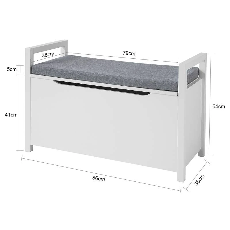 Banc à Rangement Coffre à Jouets FSR76-W 6 Banc à Rangement Coffre à Jouets FSR76-W – Image 4