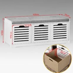 Banc à Chaussures FSR23-WN -VIDAXL || BeCo || Emma Soldes 485d9251406c4c7793d5b69efa77cdf0