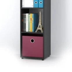 Etagère Ludus Noir 4 Compartiments 12 Etagère Ludus Noir 4 Compartiments -VIDAXL || BeCo || Emma Soldes 49f18431cf7844cdb826293a6300abbc