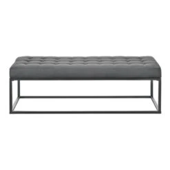 Pro-Tec Tabouret Rembourré Salta Gris -VIDAXL || BeCo || Emma Soldes 4a55640284b74cae9201bf6d06759c99