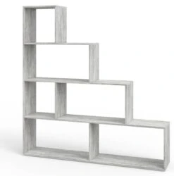 Étagère Escalier Asym Blanc -VIDAXL || BeCo || Emma Soldes 4a79898af9f54efea55d00ea1ff2eec4.cropped 64 91 820 829.processed