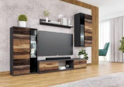 FURNIX Ensemble Meubles Sarai + LED