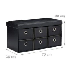 Banc De Rangement Tabouret Coffre -VIDAXL || BeCo || Emma Soldes 4e02dbca59284c0fbfaf4f8cd9c29a21