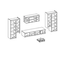 FURNIX Meuble Mural PALLOMA -VIDAXL || BeCo || Emma Soldes 4eb8157f47084b6d9d7dc51fde7f610d