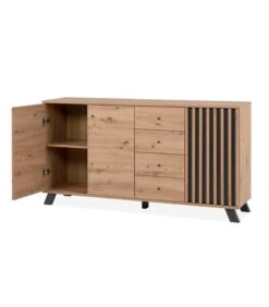 Buffet 3 Portes Et 4 Tiroirs - L160 Cm -VIDAXL || BeCo || Emma Soldes 516fd75196cf4564a7cf6343db58d319