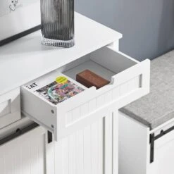 Buffet Bahut FSB74-W -VIDAXL || BeCo || Emma Soldes 523a405cea104c819fb340c932a2a900