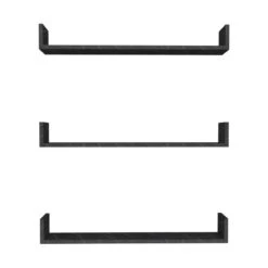 Lot De 3 étagères Murales Höganäs -VIDAXL || BeCo || Emma Soldes 54cf8f155f644da48691146776714508