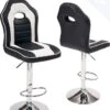 Chaise De Bar Racing BENI (lot De 2) -VIDAXL || BeCo || Emma Soldes 55c478f35b4f45e3a7c0dad0787850d0