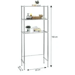 Etagère De Salle De Bain RAFA -VIDAXL || BeCo || Emma Soldes 57405b282a78484ab11b0757b8610617
