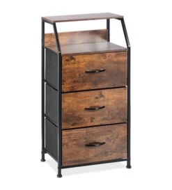 Commode Style Industriel 3 Tiroirs -VIDAXL || BeCo || Emma Soldes 586b0f59b6844c0789969971a251ebe3