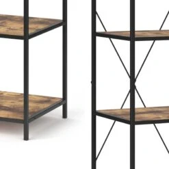 Étagère Fyrk Bois Antique Lot De 2 -VIDAXL || BeCo || Emma Soldes 5933a2dba5fd47f18df4c64b6186fccf