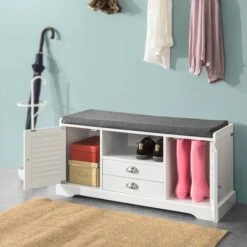 Coffre De Rangement FSR71-W -VIDAXL || BeCo || Emma Soldes 5a1d04702b53485c819512d20424dd50