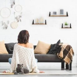 Étagère Murale à Suspendre Lot De 3 -VIDAXL || BeCo || Emma Soldes 5a64140de0994b7eb442c7ab63d4694a