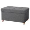 Banc De Rangement Pliable Avec Couvercle -VIDAXL || BeCo || Emma Soldes 5bc6ab7140d249c19526674ff5f4fbdf