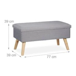 Banc Avec Espace De Rangement -VIDAXL || BeCo || Emma Soldes 5e2f814f47c440fd9bbc89add2183d7b