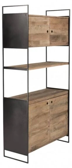 Bibliothèque 4 Portes 1 égagère