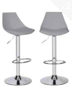 KAYELLES Tabouret De Bar SONO (Lot De 2)