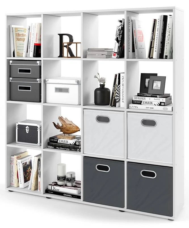 Etagère Karree Blanc 16 Compartiments 4 Etagère Karree Blanc 16 Compartiments – Image 2