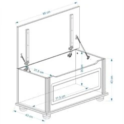 Coffre BRISTOL 11 Coffre BRISTOL -VIDAXL || BeCo || Emma Soldes 636da7cf5f94419ca004a2ae4ca6327d