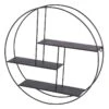 Étagère Murale Métal Ronde -VIDAXL || BeCo || Emma Soldes 647aabb3fea8454e9d2800725d5d04e5