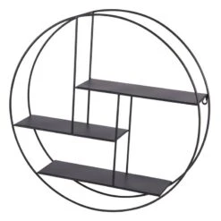 Étagère Murale Métal Ronde