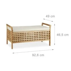Banc De Rangement Coffre De Rangement -VIDAXL || BeCo || Emma Soldes 6d939dba2ad14944ba2615f09d1daf3a